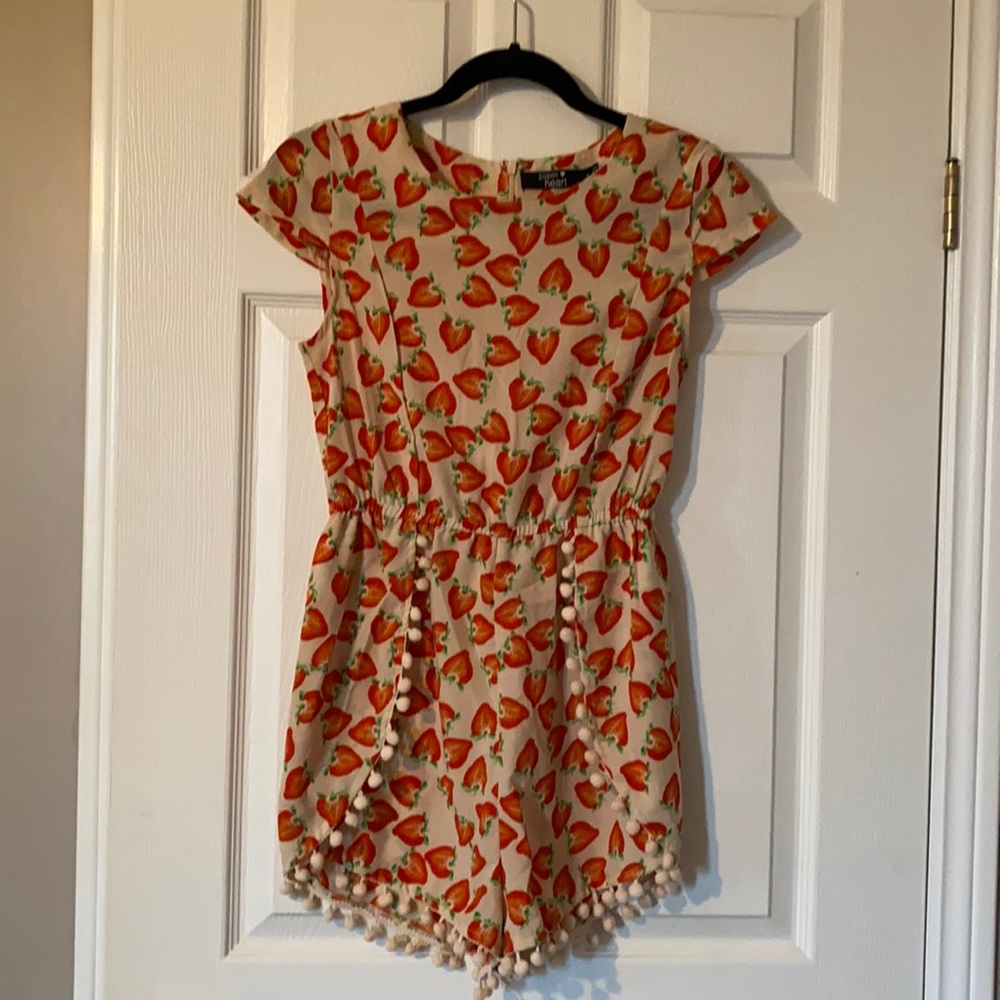 Strawberry romper